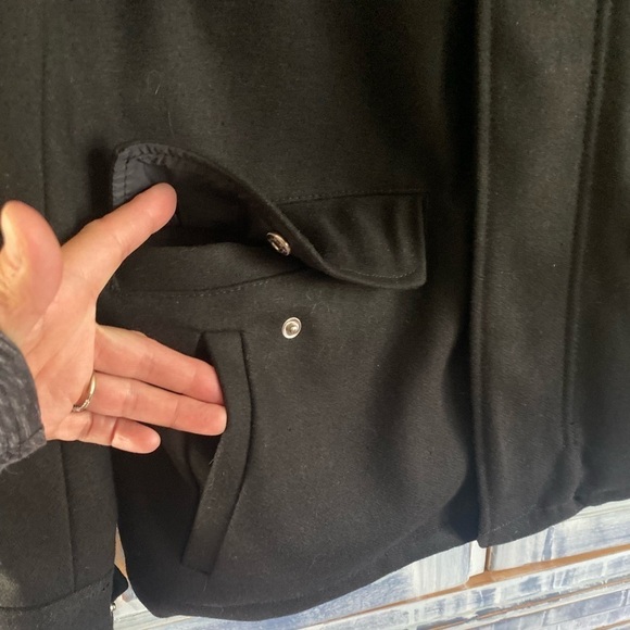 The Gap Lanificio Nello Gori True Black Wool Fatigue Jacket - Picture 7 of 15